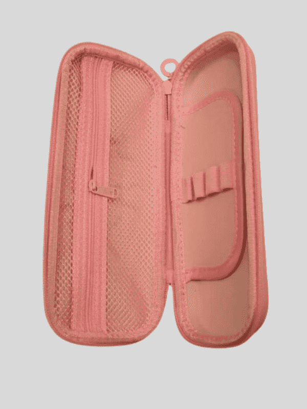 RS Pouch SINGLE ZIP Free Size - Pink.