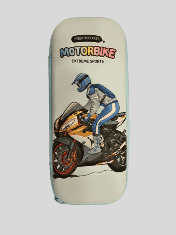 RS Pouch SINGLE ZIP Free Size - L.Blue.