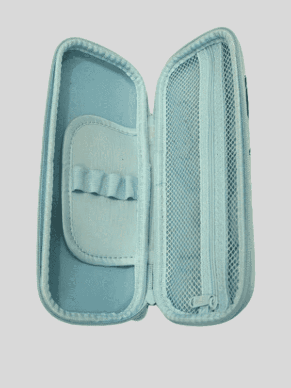 RS Pouch SINGLE ZIP Free Size - L.Blue.