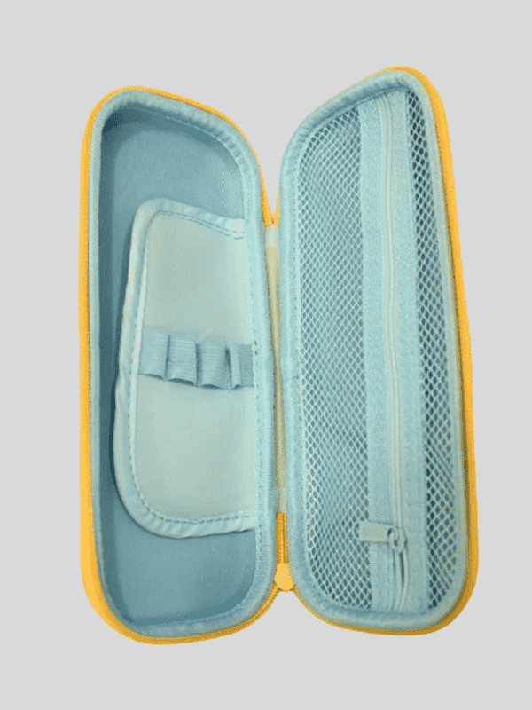 RS Pouch SINGLE ZIP Free Size - Yellow.