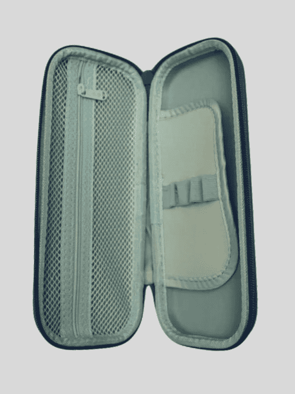 RS Pouch SINGLE ZIP Free Size - Blue.