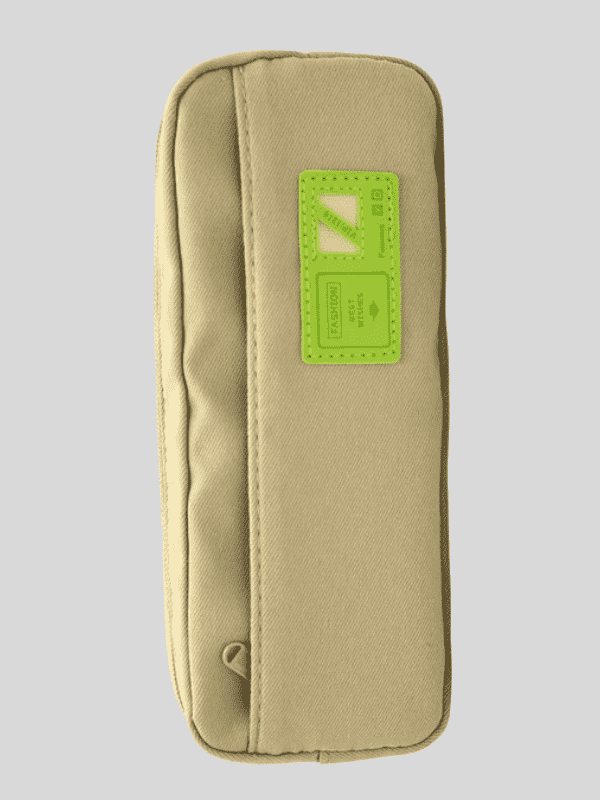 RS Pouch SINGLE ZIP Free Size - Grey.