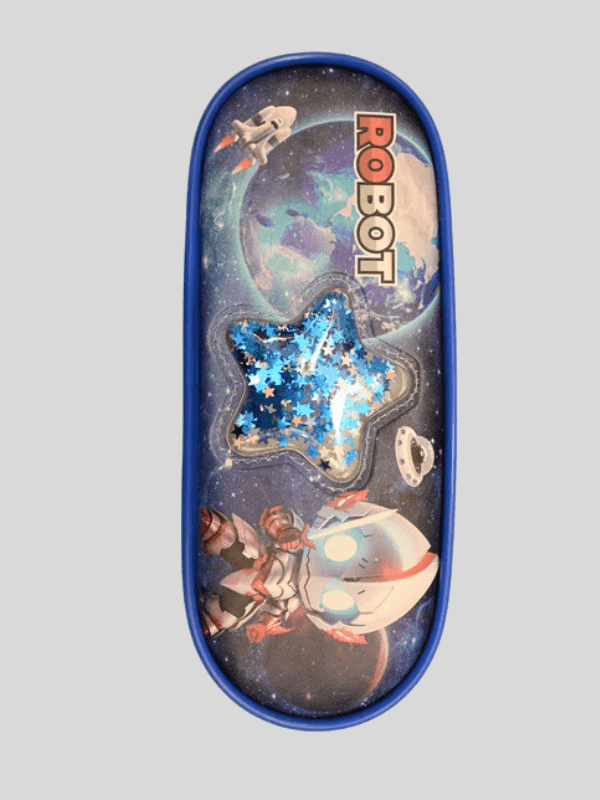 RS Pouch SINGLE ZIP Free Size - Blue.