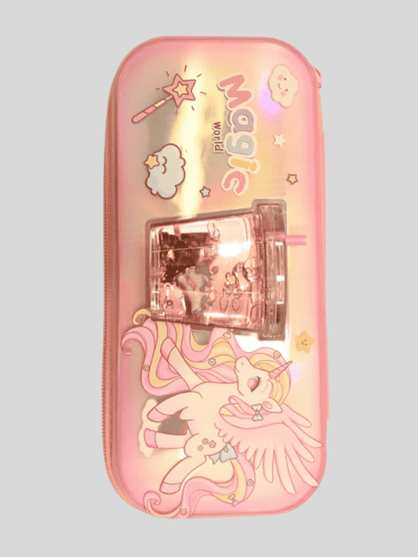 RS Pouch SINGLE ZIP Free Size - Pink.