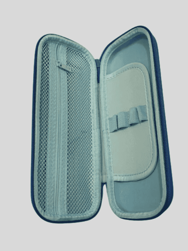 RS Pouch SINGLE ZIP Free Size - Blue.