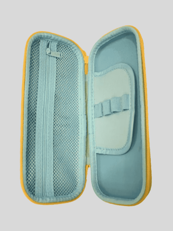 RS Pouch SINGLE ZIP Free Size - Yellow.