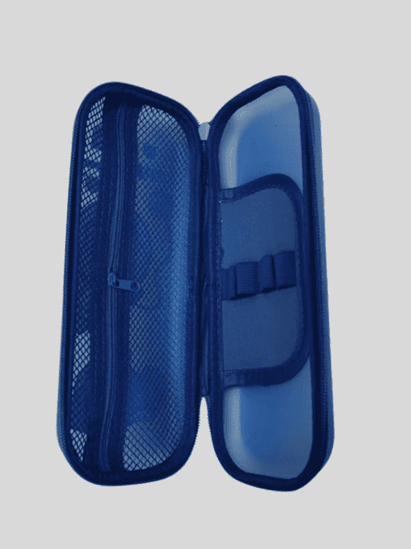 RS Pouch SINGLE ZIP Free Size - Blue.