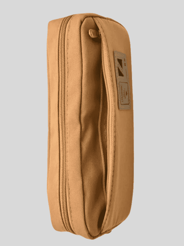 RS Pouch SINGLE ZIP Free Size - Brown
