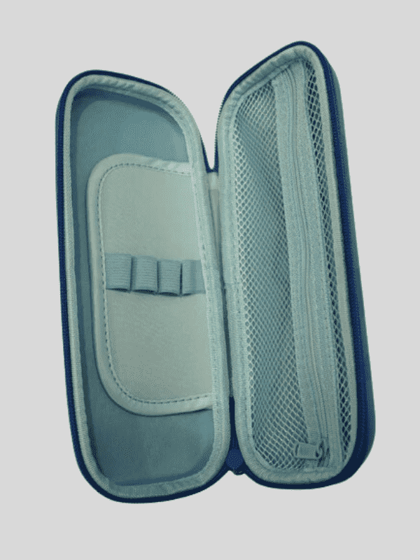 RS Pouch SINGLE ZIP Free Size - Blue.