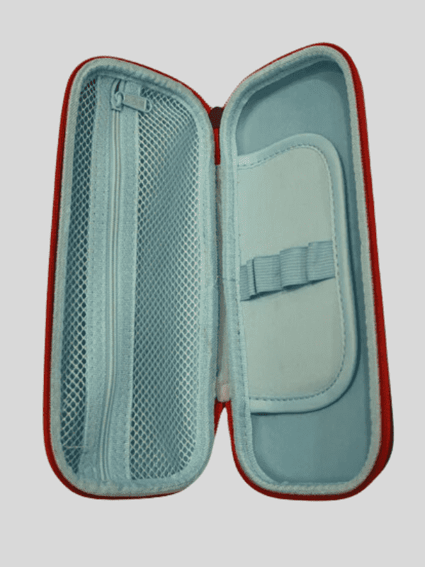 RS Pouch SINGLE ZIP Free Size - Red