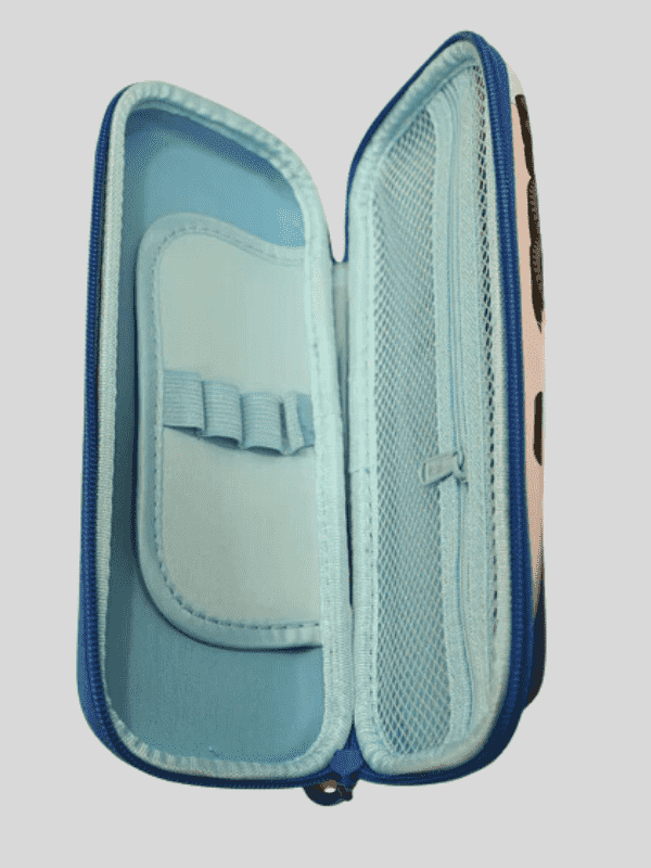 RS Pouch SINGLE ZIP Free Size - Blue.
