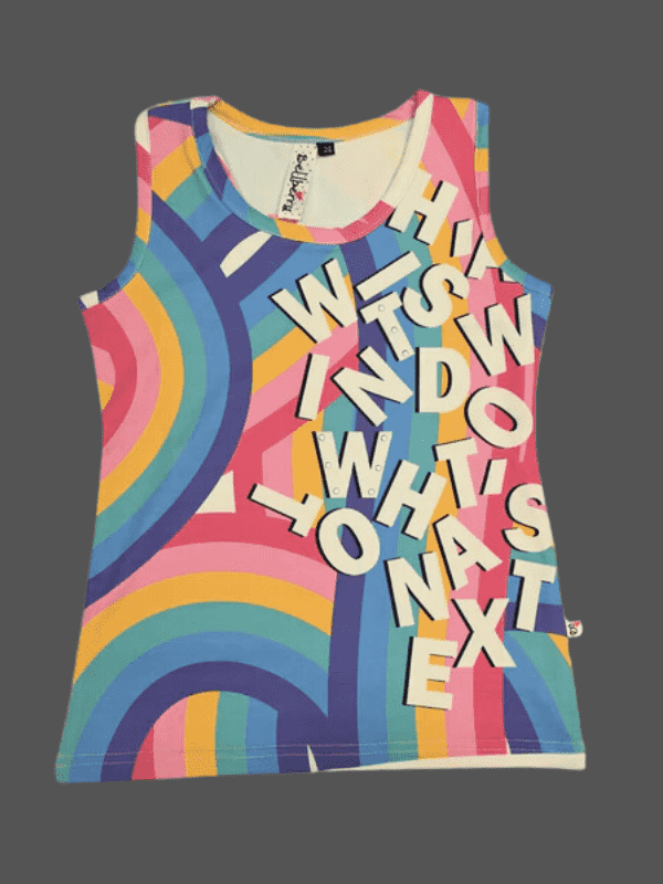 Girls Casual Sleeves Less Printed Regular Top - Pink