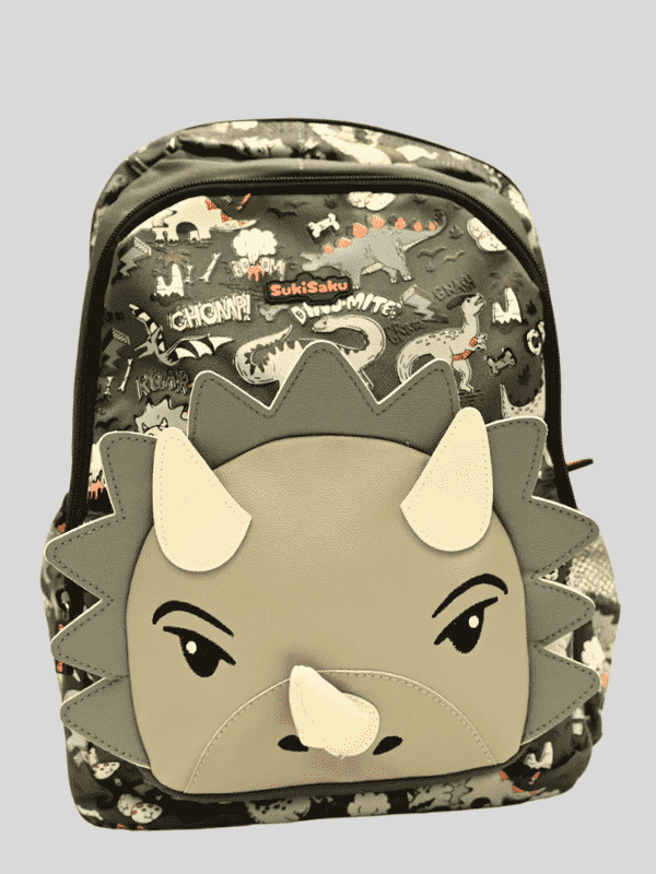BT School Bag Back Pack For UNISEX - Grey.