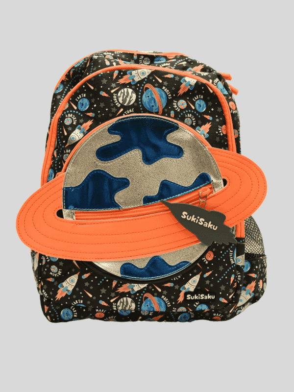 BT School Bag Back Pack For UNISEX - Orange.