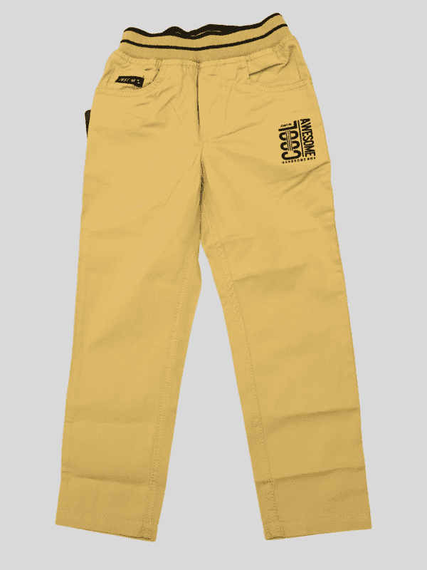 Boys Casual Stylish Pant for Boy - Khakhi