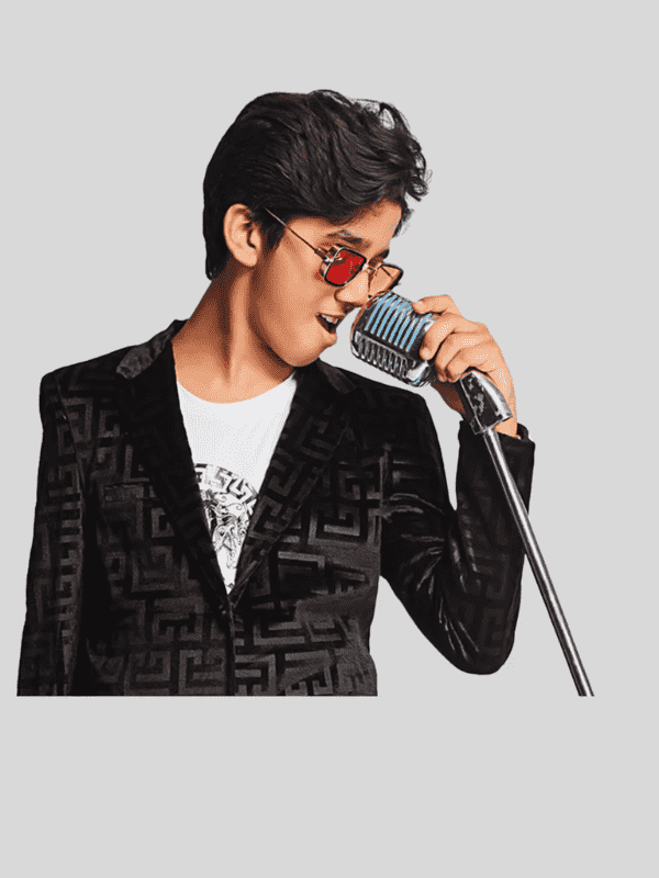 Boys Party Blazer With T-Shirt -Black