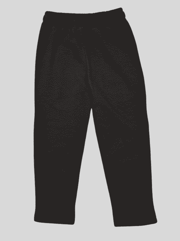 Boys Leisure Plain Rib Waist Track Pant W/O Rib - Navy Blue.