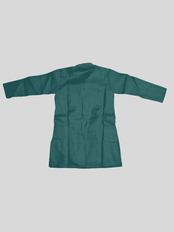 Boys Traditional With Work Chudidar Kurta Set - Blue