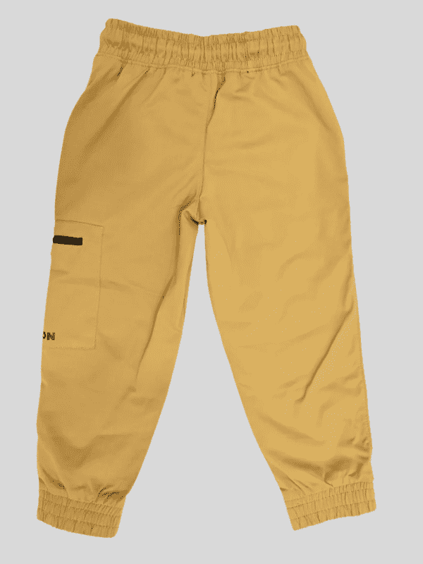 Boys Leisure Plain Rib Waist Track Pant With Rib - Cream