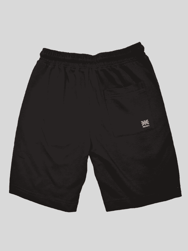 Boys Leisure Plain Rib Waist Shorts  - Blue