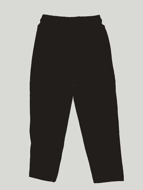 Boys Leisure Plain Rib Waist Track Pant W/O Rib - Navy Blue