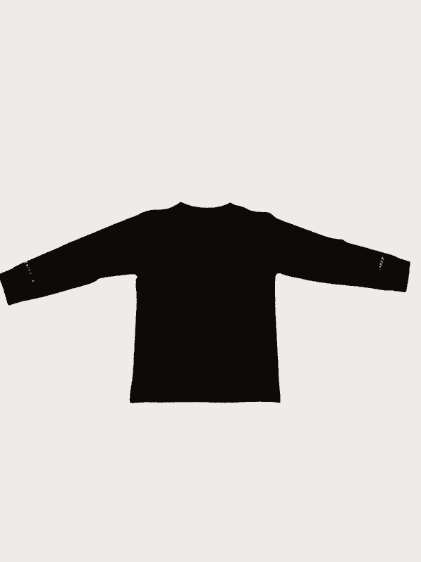 Boys Casual Coordinate Sets Printed Full Sleeves Track Pant Set - Black