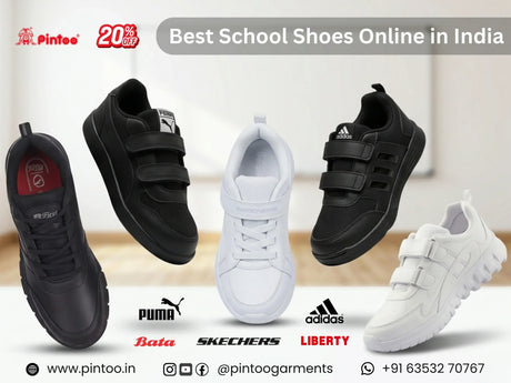 Best School Shoes Online in India | Shop Original Brands at Pintoo.in