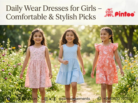 Daily Wear Dresses for Girls – Comfortable & Stylish Picks