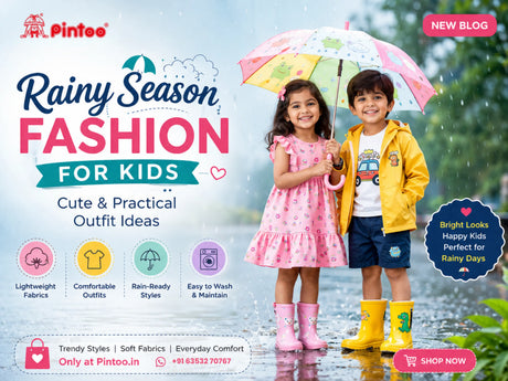 Rainy Season Fashion for Kids – Cute & Practical Outfit Ideas