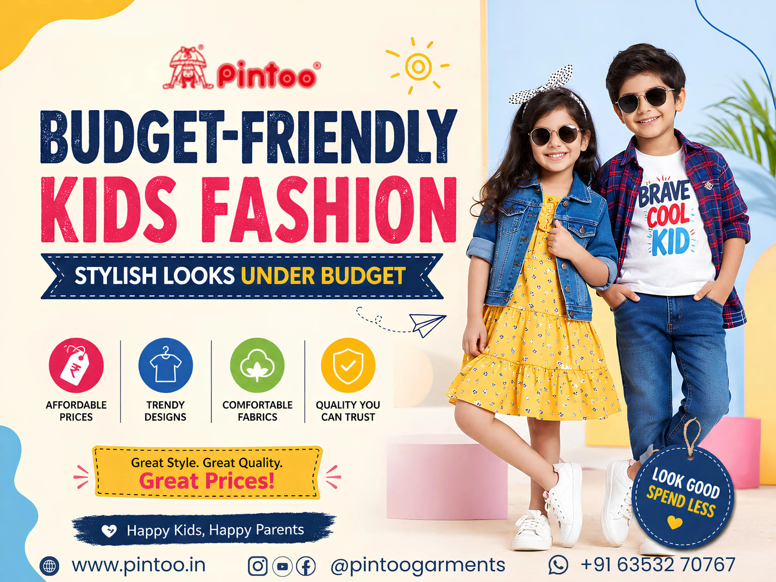 Budget-Friendly Kids Fashion – Stylish Looks Under Budget