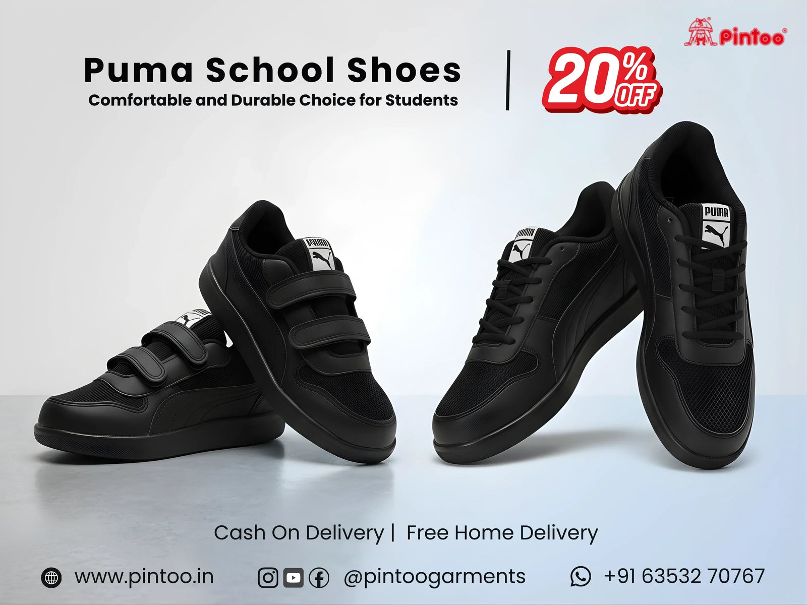Puma School Shoes: Comfortable and Durable Choice for Students