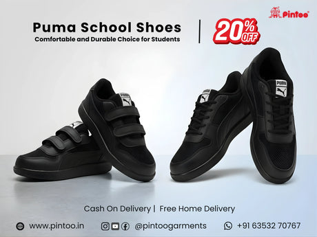 Puma School Shoes: Comfortable and Durable Choice for Students