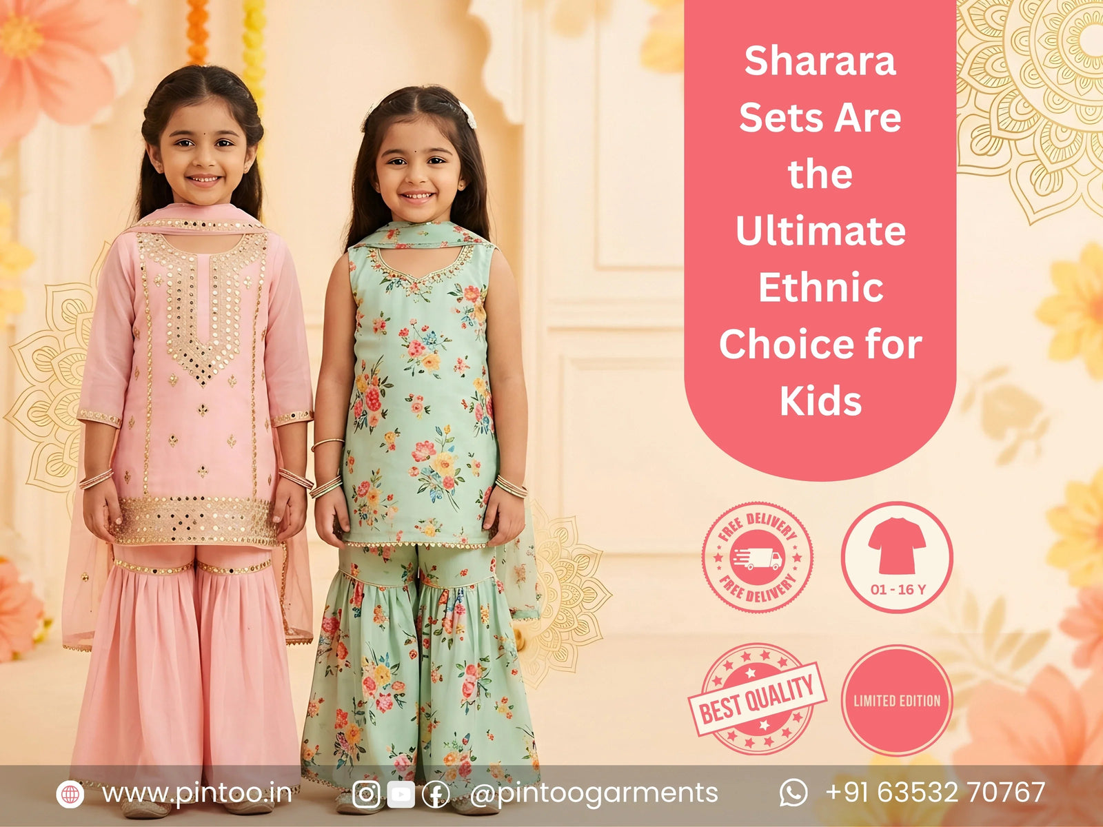 Sharara Sets Are the Ultimate Ethnic Choice for Kids