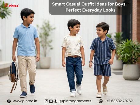 Smart Casual Outfit Ideas for Boys – Perfect Everyday Looks