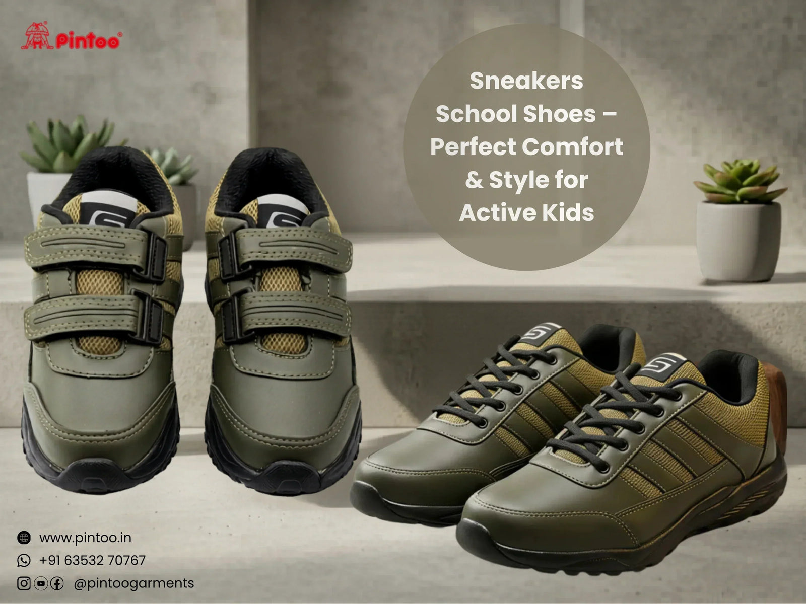 Sneakers School Shoes – Perfect Comfort & Style for Active Kids