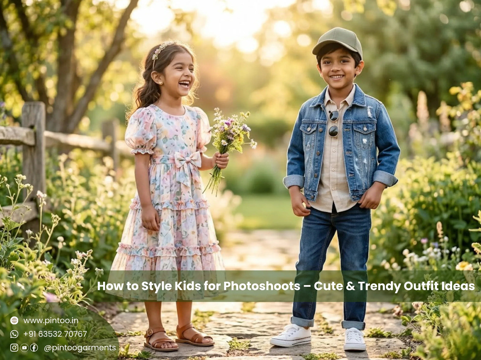 How to Style Kids for Photoshoots – Cute & Trendy Outfit Ideas