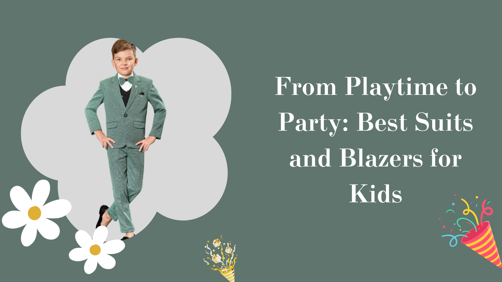 From Playtime to Party: Best Suits and Blazers for Kids