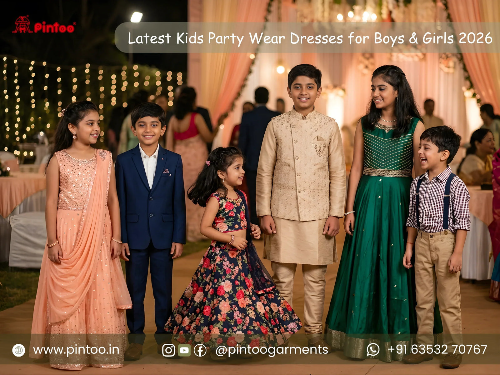 Latest Kids Party Wear Dresses for Boys & Girls 2026