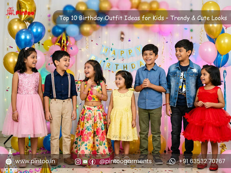 Top 10 Birthday Outfit Ideas for Kids – Trendy & Cute Looks