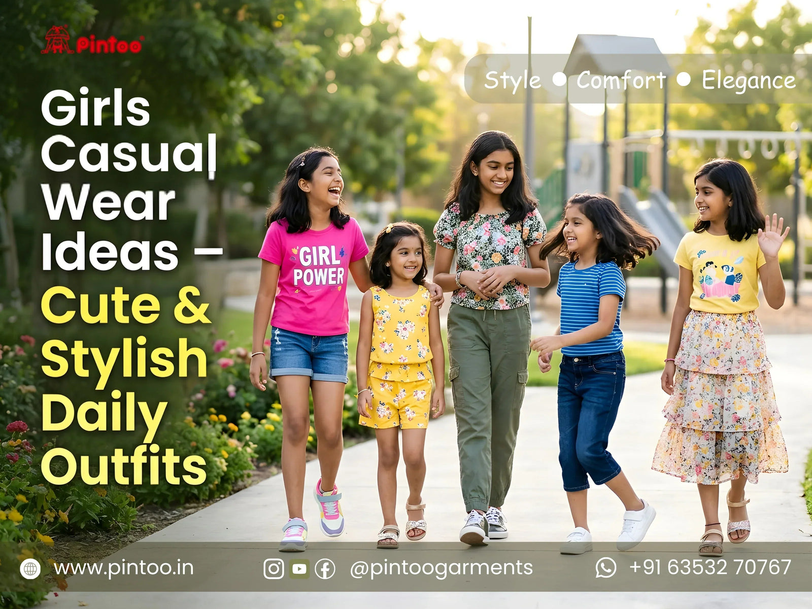Girls Casual Wear Ideas – Cute & Stylish Daily Outfits