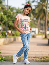 Girls' Pink Minnie Mouse "Sunny Side" Graphic Top