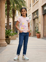 Girls' Pink Minnie Mouse Graphic Clothing Top