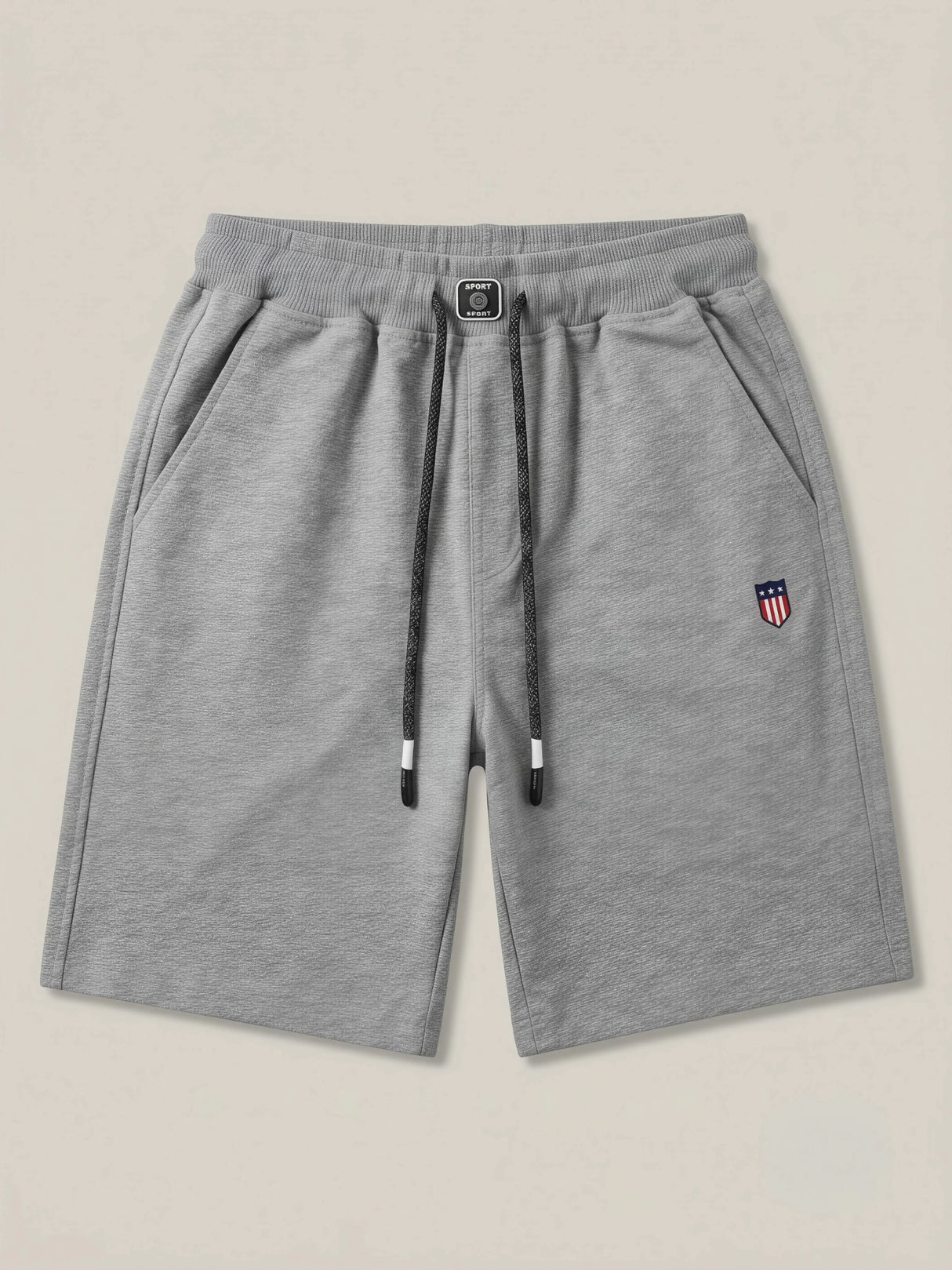 Boys' Premium Grey Cotton Knit Shorts - Casual Activewear