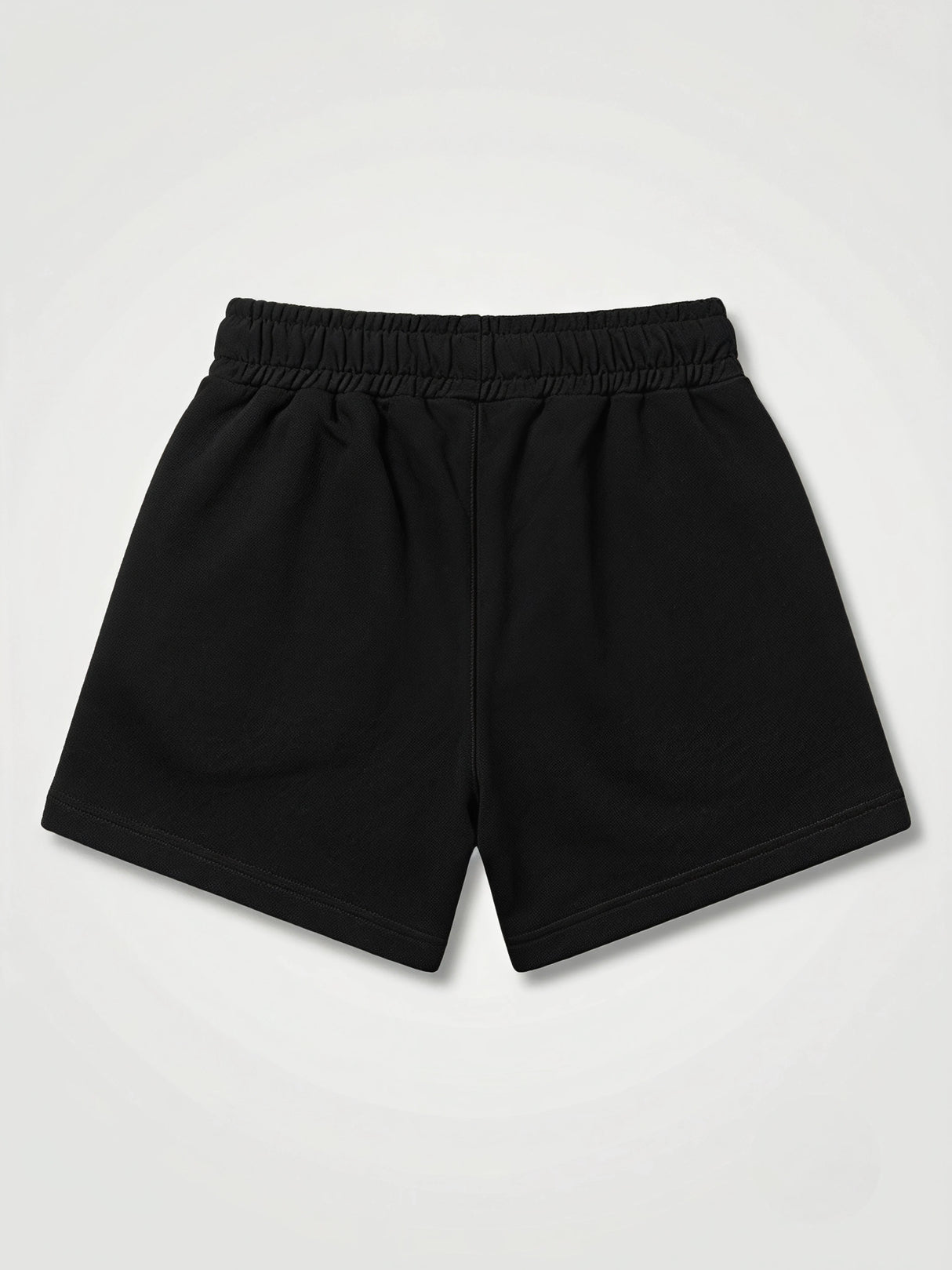 Girls Black Casual Comfort Shorts with Pockets