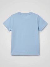 Boys Light Blue Mickey Mouse Printed T-Shirt