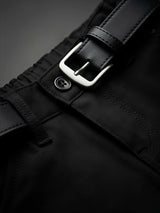 Boys Classic Black Regular Fit Casual Pants