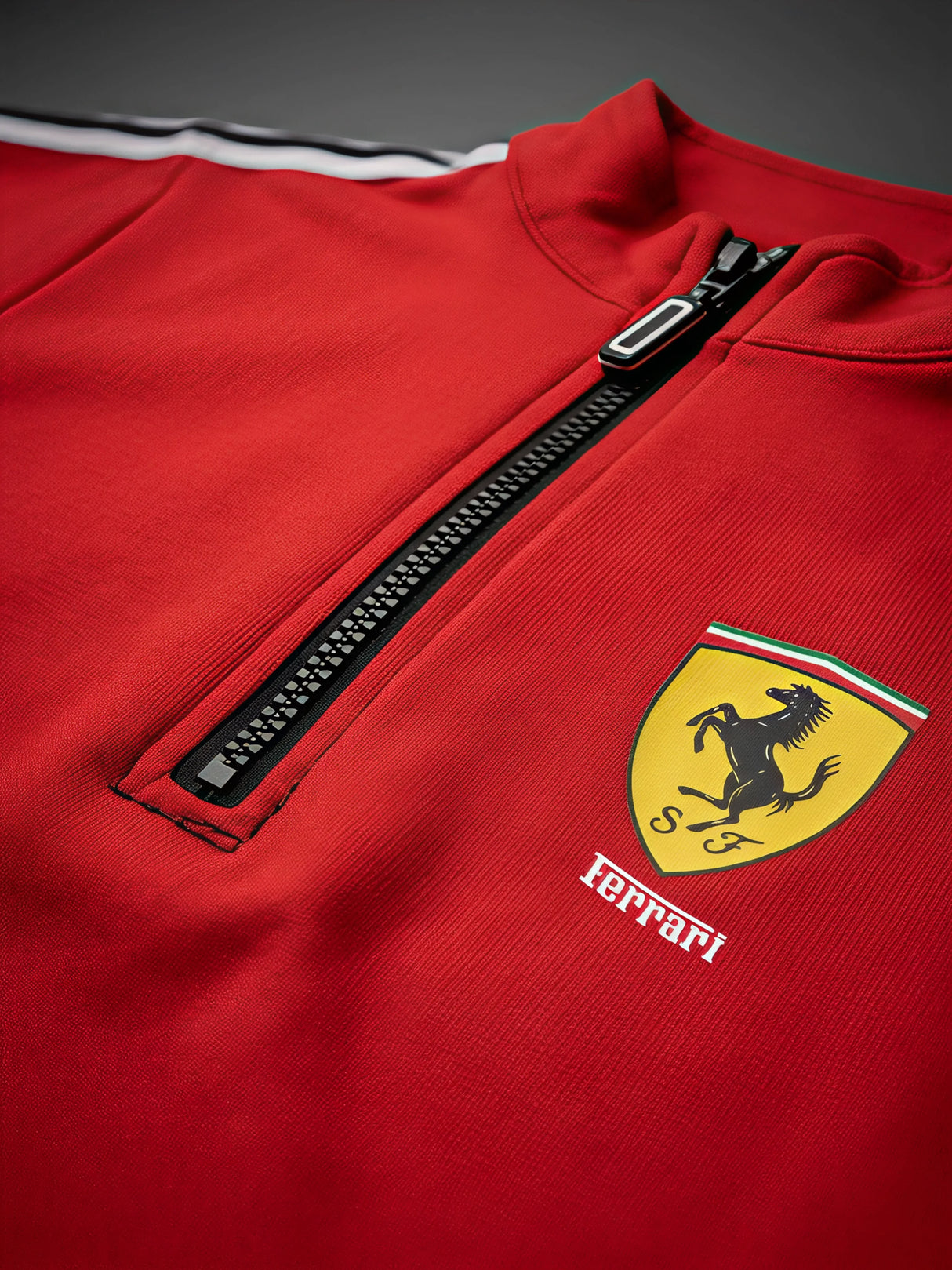 Boys Red Ferrari Inspired Sporty Coordinate Set