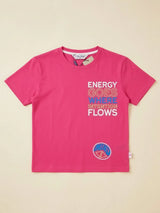Girls Rani Graphic Printed Crew Neck Tops