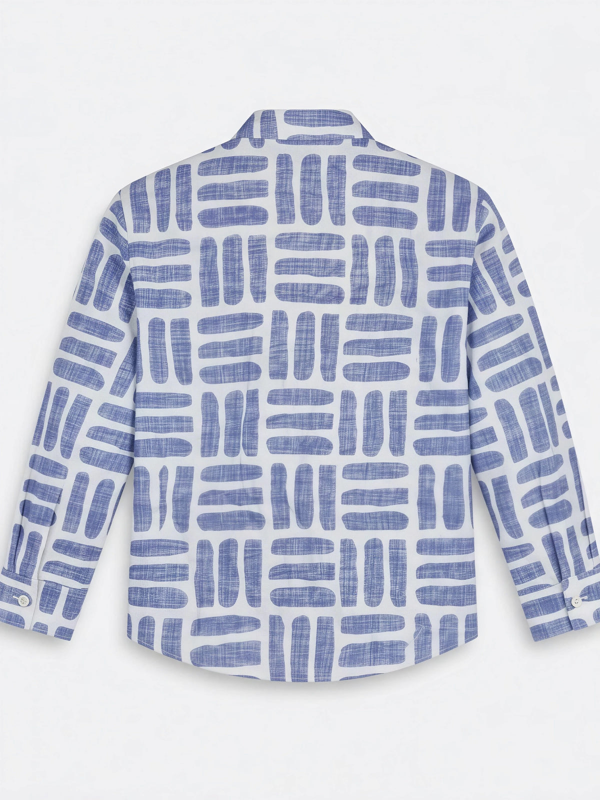 Purple Abstract Printed Shirts Kids Casual Wear