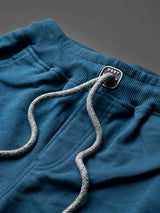 Boys Premium Teal Blue Comfort Fit Cotton Shorts